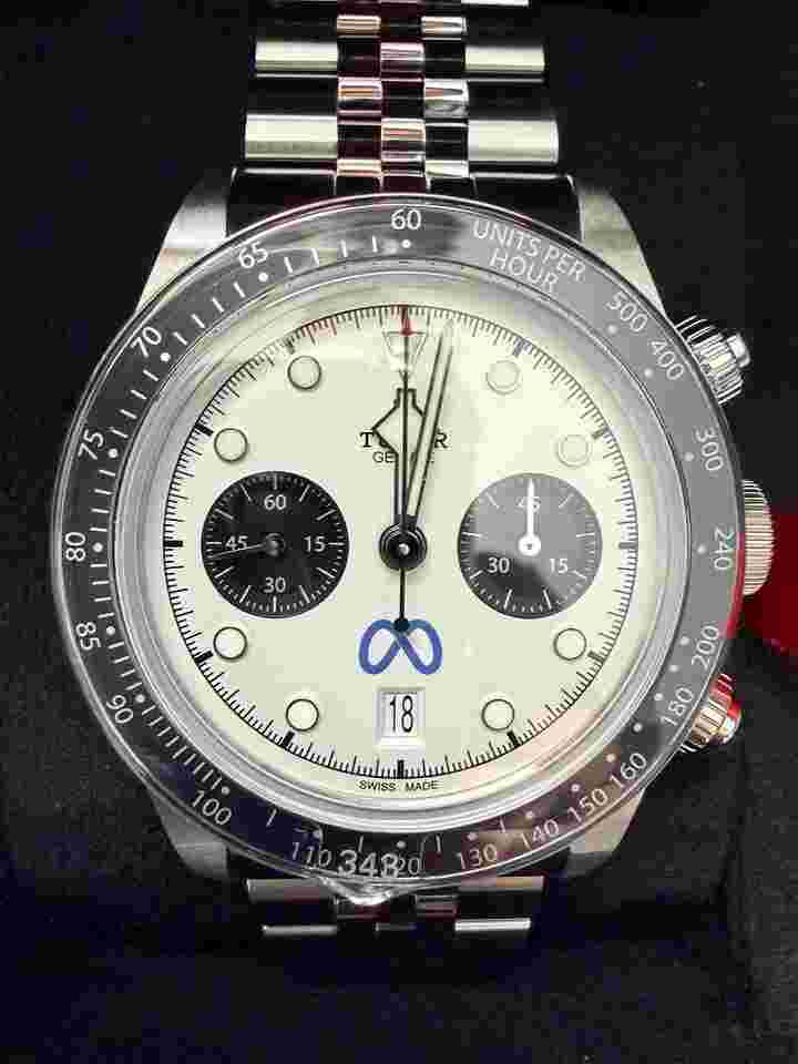 Tudor Black Bay Chrono Meta 20th Anniversary Corporate Dial Ref M79360N-0025