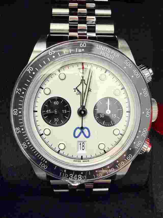 Tudor Black Bay Chrono Meta 20th Anniversary Corporate Dial Ref M79360N-0025