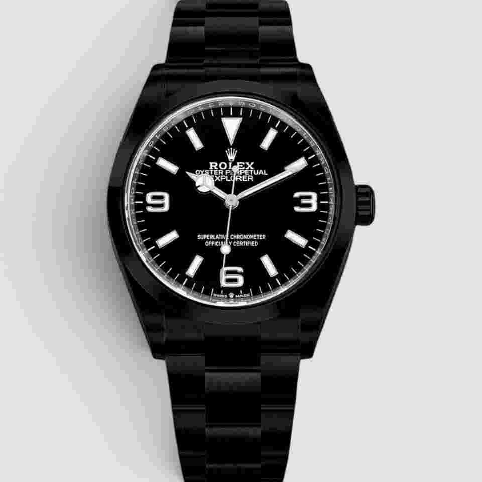 Rolex Explorer 214270 BLACKOUT