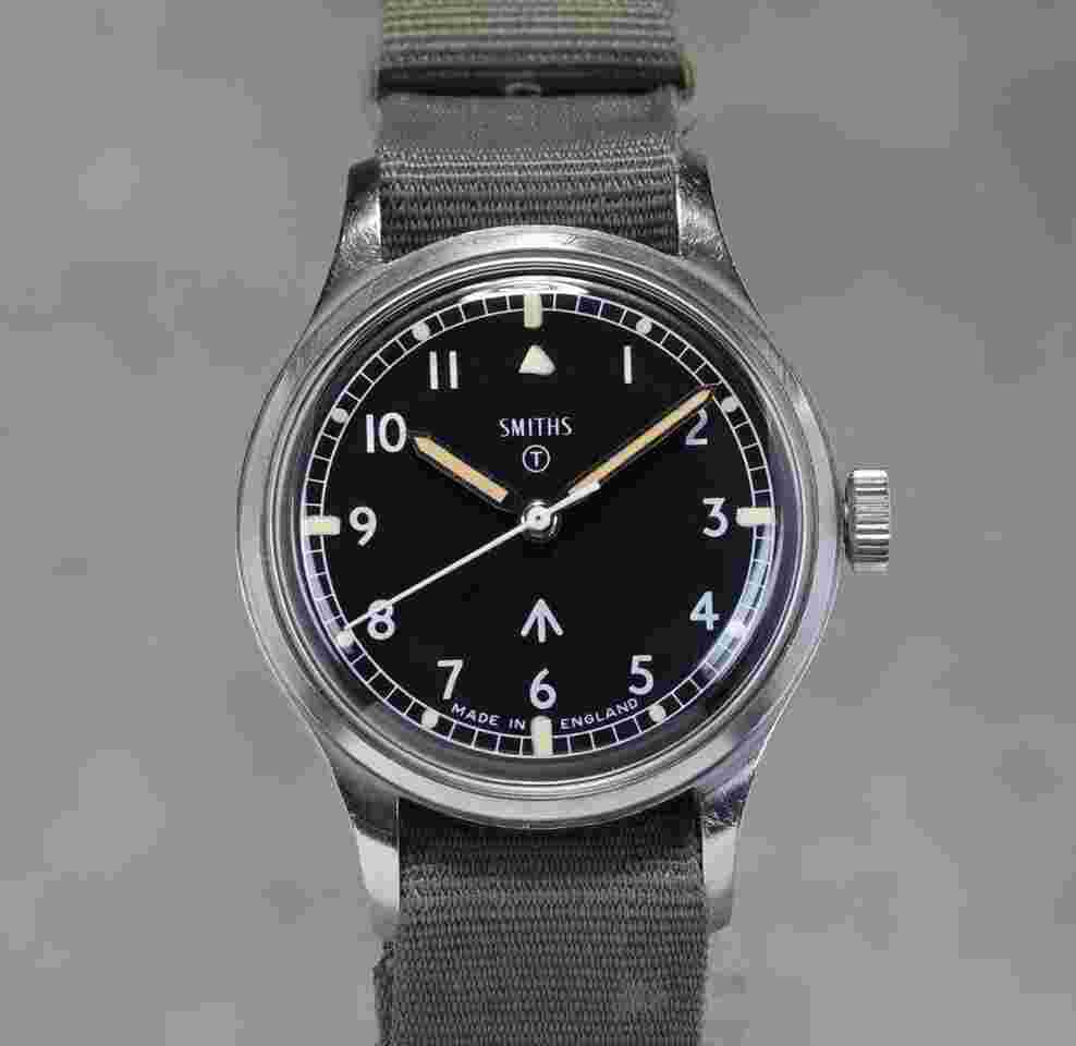 SMITHS W10 0552 Royal Navy Issued Watch 60466e RAF W10 0552 Royal Navy Issued Vintage Military Watch 60466e RAF 