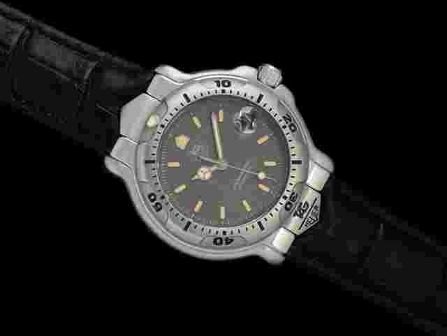 TAG Heuer 6000 Professional 6000 Mens Divers Watch - Stainless Steel - WH1212