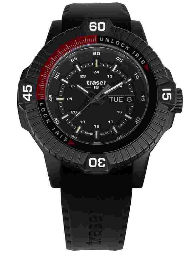 Traser H3 111461 Herrenuhr P99 Iris Tactical Limited Edition 46mm 10ATM