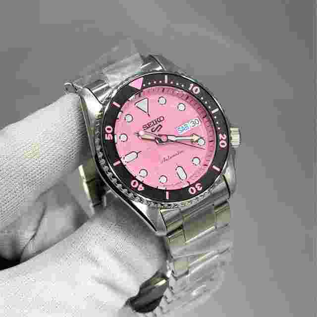 Seiko 5 X Pink Panther Limited Edition Full Set 