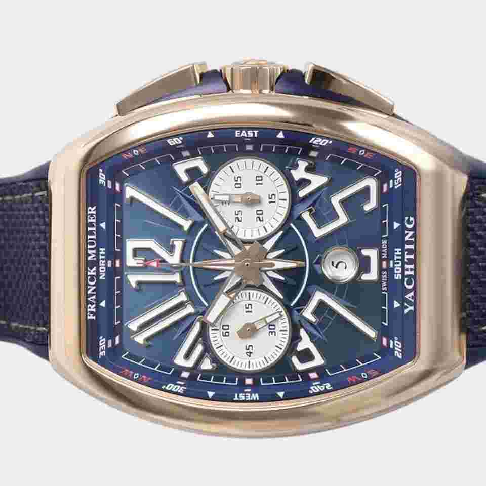 Franck Muller Vanguard Rose gold / 53.7×44.0mm / Box&Papers / V45CCDT YACHTING