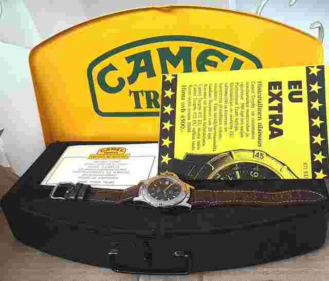 Camel Trophy Adventure watch European limited edition 750X Professional Team no 126/750 