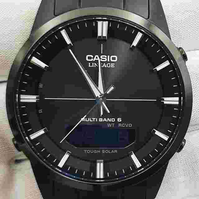 Casio LINEAGE LCW-M170DB-1AJF Black Solar Atomic Radio Men's Watch New in Box