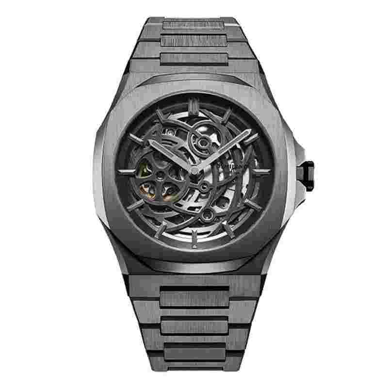 D1 Milano Skeleton Gun Metal SKBJ11