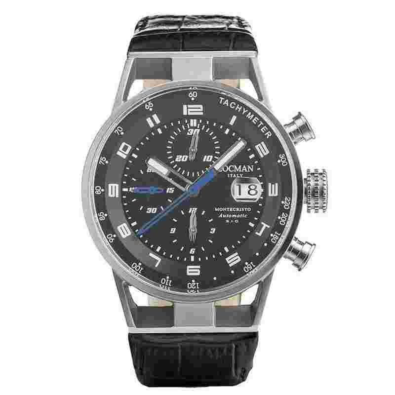 Locman Montecristo Italy Herrenuhr Montecristo Chrono Automatik aus Titanium / Stahl Ref. 0516A01S