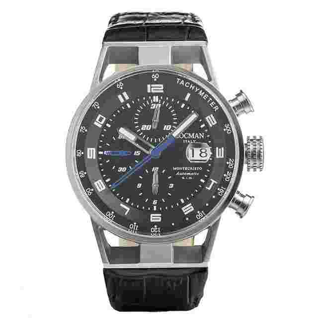 Locman Montecristo Italy Herrenuhr Montecristo Chrono Automatik aus Titanium / Stahl Ref. 0516A01S