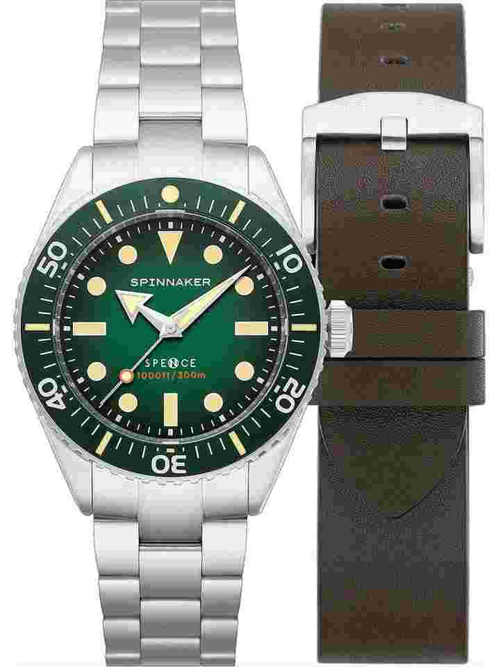 Spinnaker SP-5097-44 Herrenuhr Spence Automatik Diver 40mm 30ATM