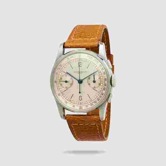 Vacheron Constantin Steel Chronograph Watch Ref. 4072 Circa 1943