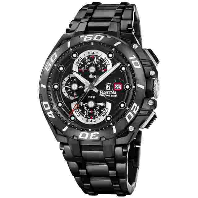 Festina F20756/1 Herrenuhr Chronograph Chrono Bike Special Edition Schwarz