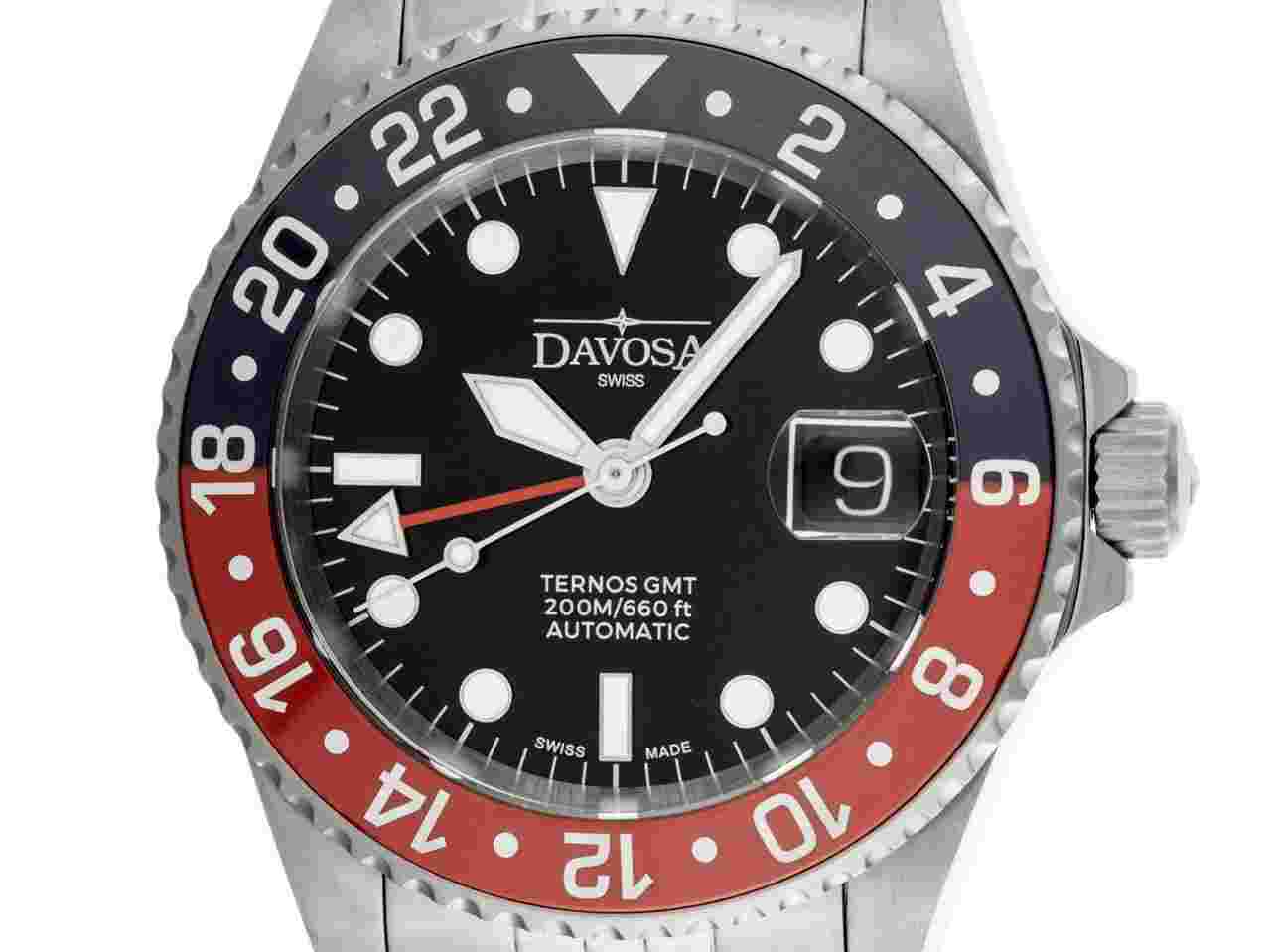 Davosa Ternos GMT Ref.161.564.06 Full Set Neu Ternos GMT