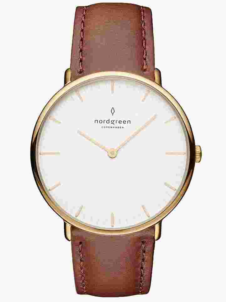 Nordgreen NR40GOLEBRXX Herrenuhr Native 40mm 3ATM
