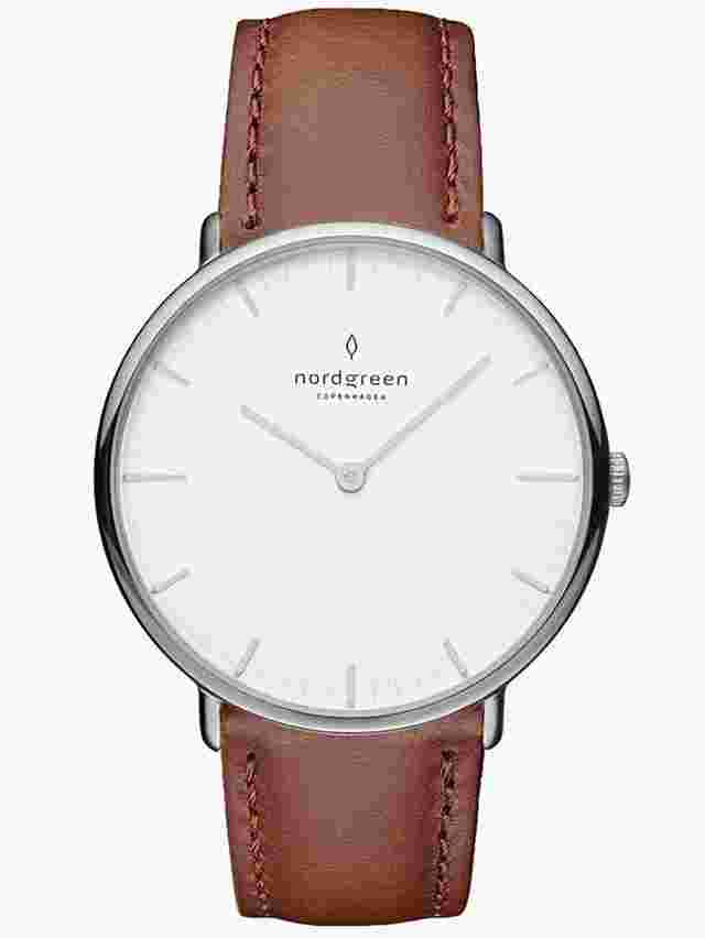 Nordgreen NR40SILEBRXX Herrenuhr Native 40mm 3ATM 