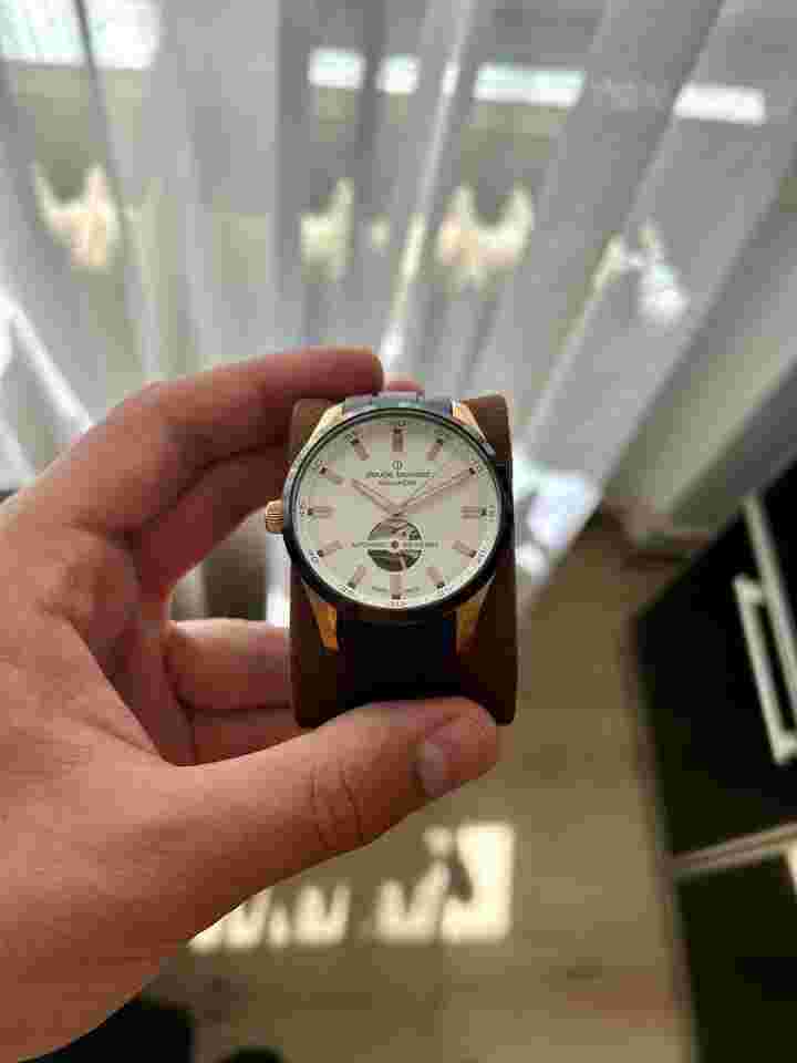 Claude Bernard Aquarider Open Heart Stainless Steel rose gold PVD