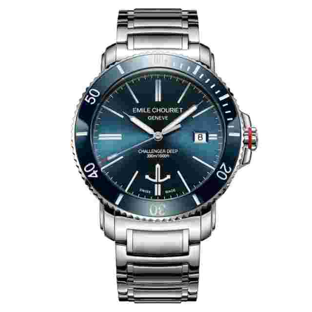 Emile Chouriet Challenger Deep Blue 