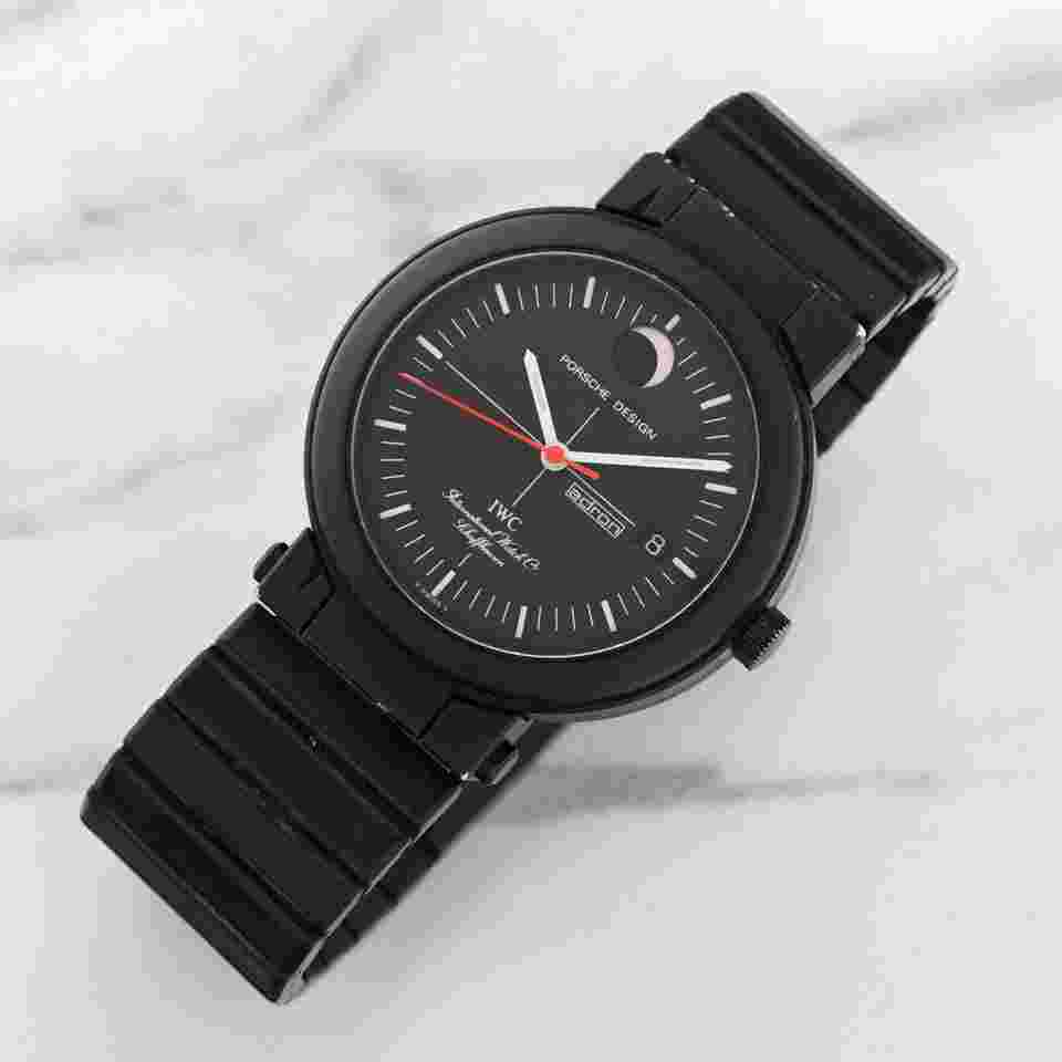 IWC Porsche Design Compass Moonphase 3551 - Signed Adron