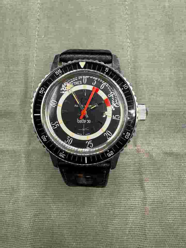 Favre-Leuba Bathy 50 Rare Favre-Leuba Bathy 50 - very original