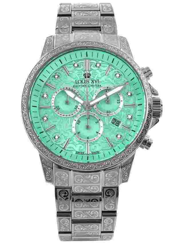 Louis XVI LXVI1825 Herrenuhr Palais Royale 2.0 Diamond Chronograph 43mm 10ATM