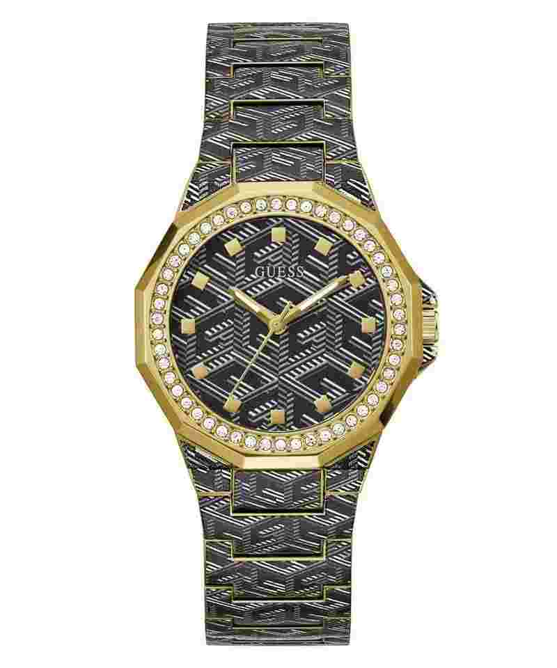 Guess GW0597L1 Damenuhr Misfit Grau/Goldfarben
