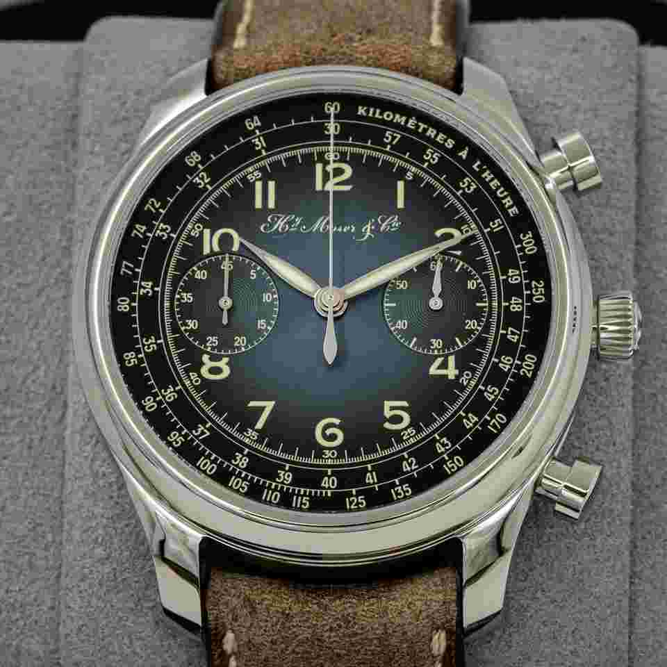 H.Moser & Cie. Endeavour Chronograph Massena LAB Limited Edition 1220-1200 1/100 Ready to ship with box and papers