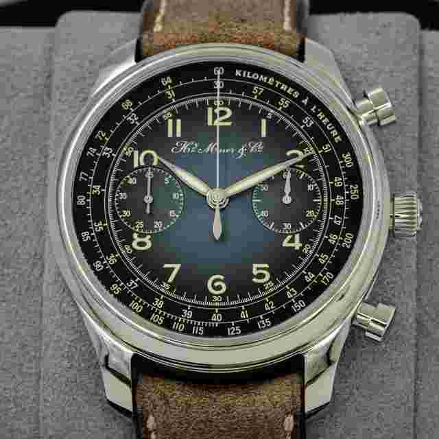 H.Moser & Cie. Endeavour Chronograph Massena LAB Limited Edition 1220-1200 1/100 Ready to ship with box and papers
