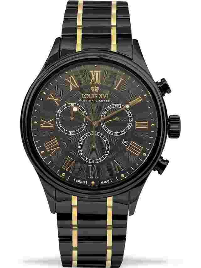 Louis XVI LXVI980 Danton Chronograph Herrenuhr 44mm 10ATM