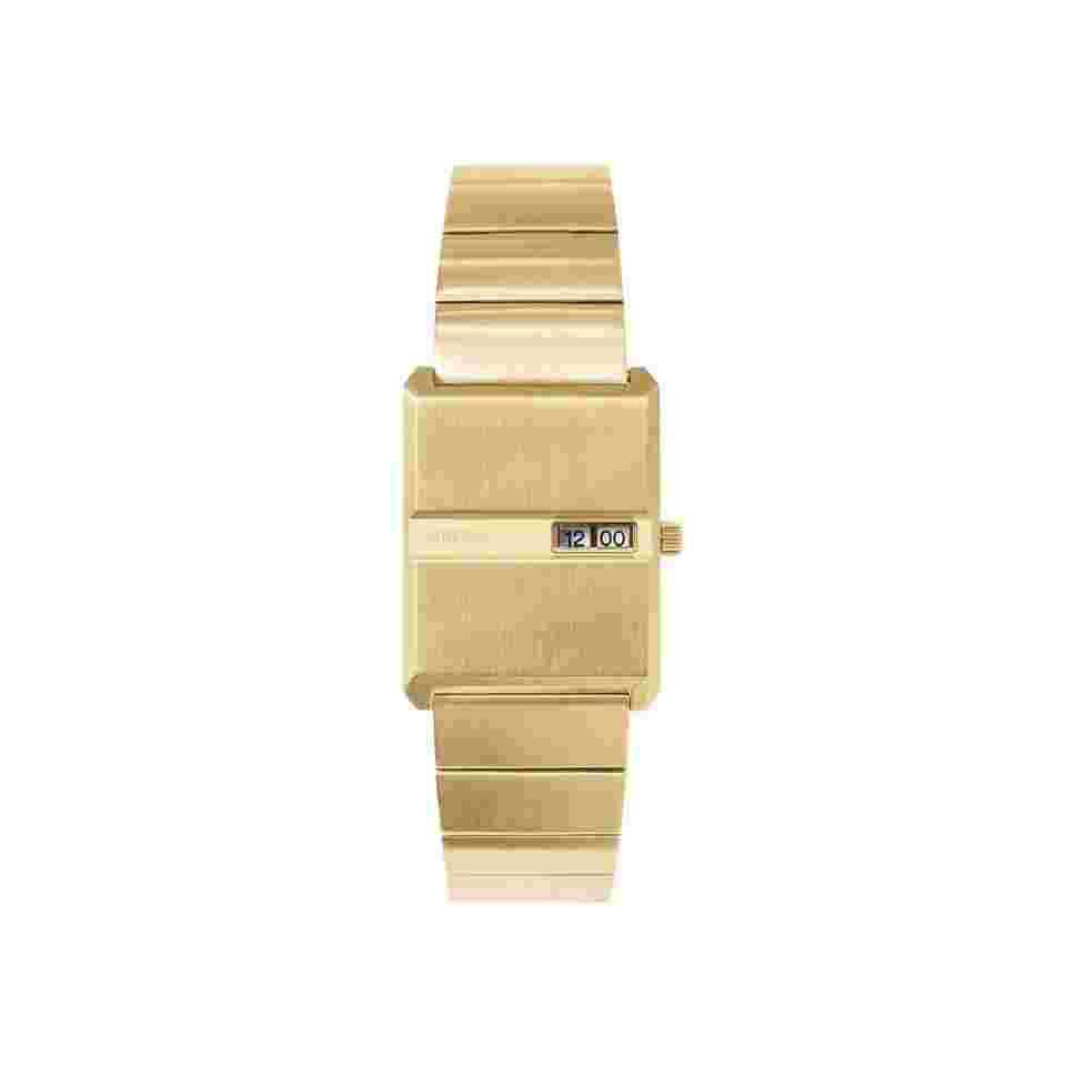 Breda 1750a Pulse Gold and Metal Bracelet Watch 26MM