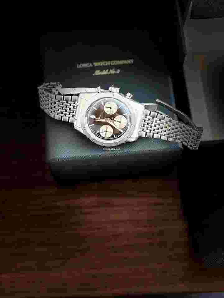 Lorca MODEL No.2 CHRONOGRAPH FIRST RUN Prod 1/150 Worldwide Complete Set+Extra Strap MINT