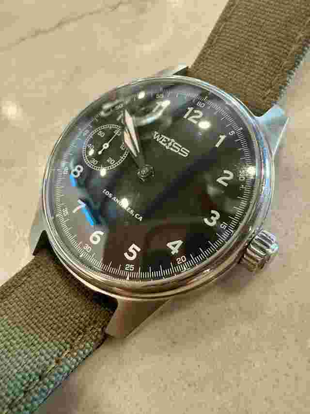 Weiss Standard Issue Field Watch Early Edition Los Angeles Production 