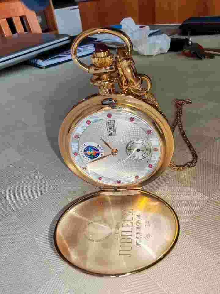 Jubileum Exlusive by Mainz Geneve Savonette serie limitata numero 458 di 499 pezzi