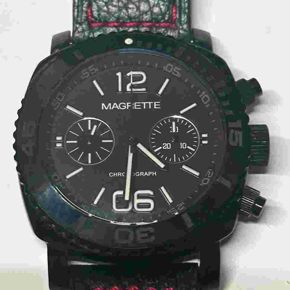 Magrette Moana Pacific PVD PVD Black - Limited Out of 1000 - ST1901 Manual Wind