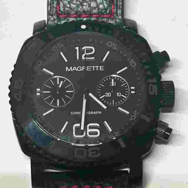 Magrette Moana Pacific PVD PVD Black - Limited Out of 1000 - ST1901 Manual Wind 