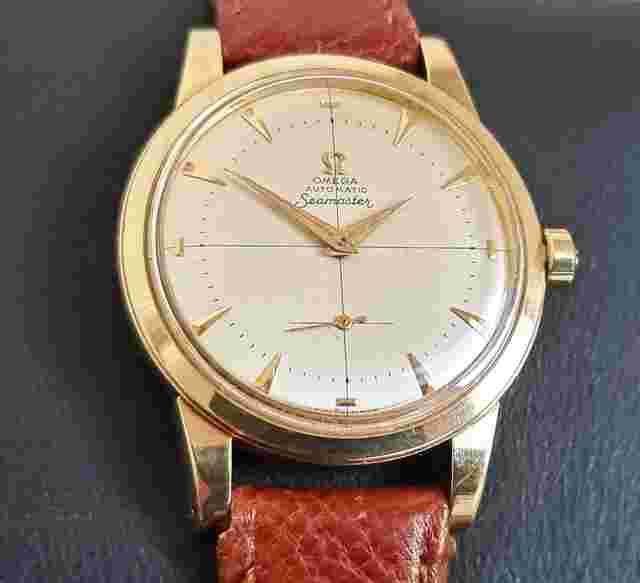 Omega Seamaster Automatic "Jumbo" Vintage 14K gold