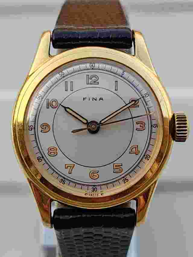 Fina Vintage Dress Watch 1970s 