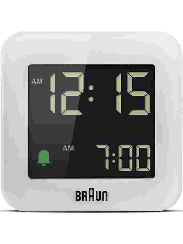 Braun BC08W Klassik digitaler Wecker 