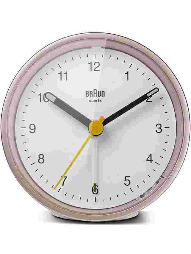Braun BC12PW Klassik Wecker 