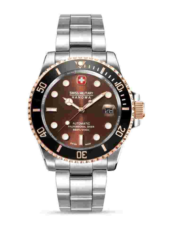 Swiss Military hanowa sealord 41 mm automatic watch smwgl0006360