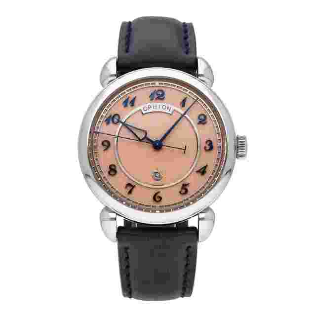 Ophion 786 Velos Salmon Dial 39mm Automatic Men's Watch OPH-786-VELOS 