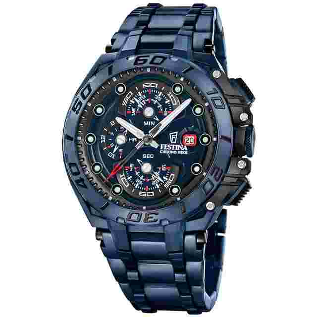 Festina F20757/1 Herren-Chronograph Chrono Bike Special Edition Dunkelblau