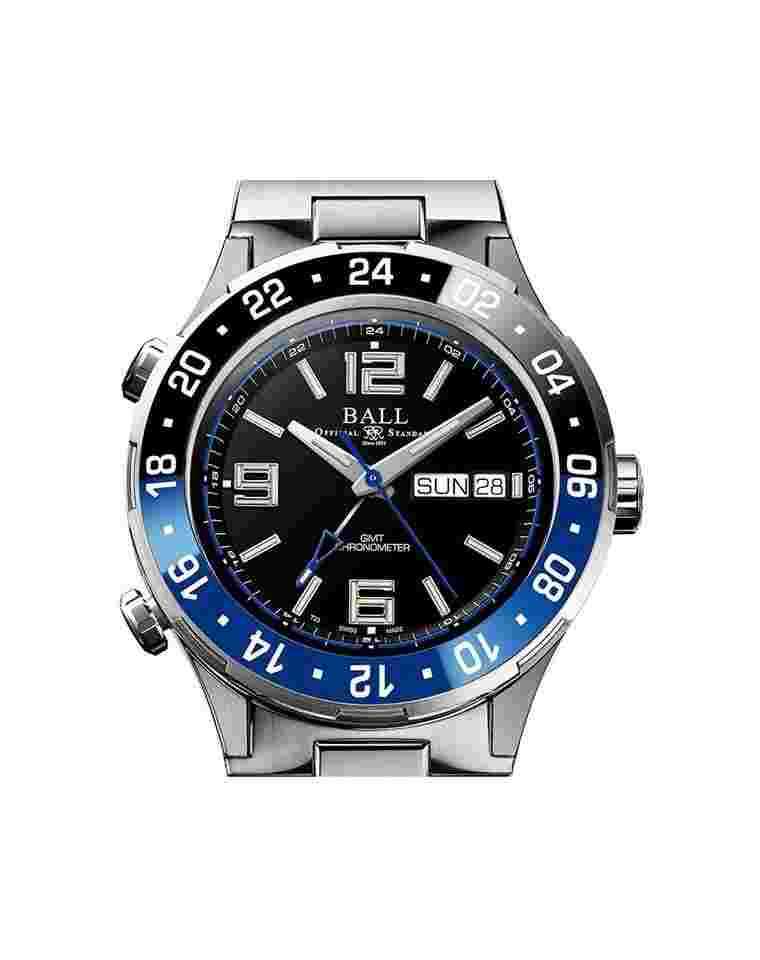 BALL Watch Roadmaster MARINE GMT Ref.DG3000A-S1CJ-BK 300mWaterResistant Automatic40mmLimited of 1000