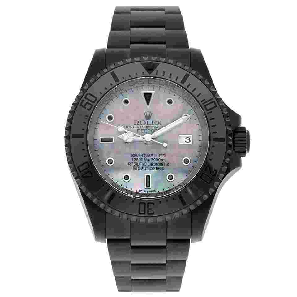 Rolex Sea-Dweller Deepsea 116660 PVD/DLC Coated Stainless Steel Watch