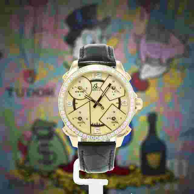 Jacob & Co. Five Time Zone 5 Time zone | JC-10 | Box & Papers | Yellow Gold