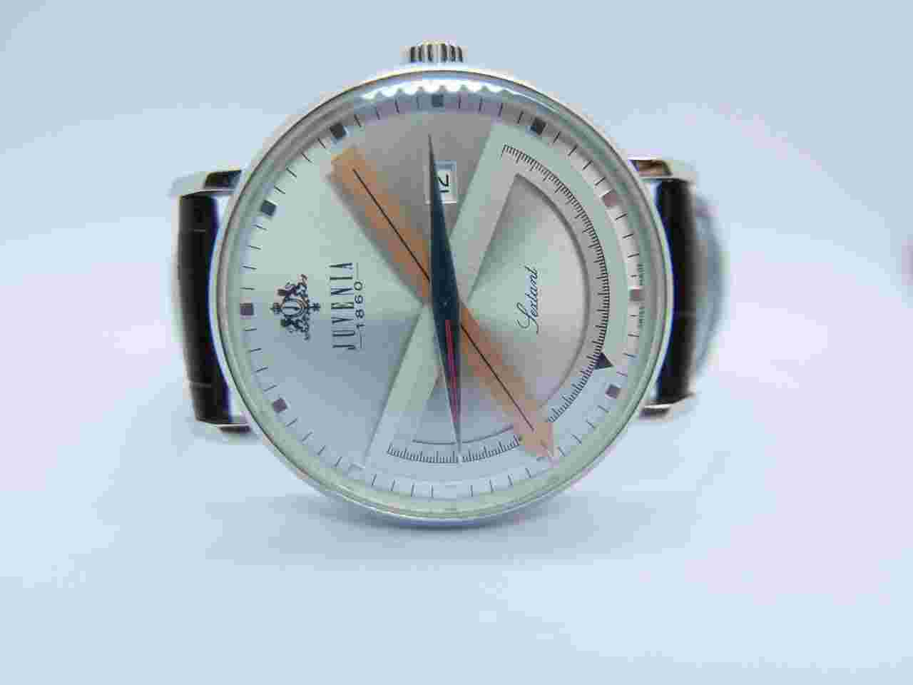Juvenia Sextant Full Set Original Box & Papers 40mm Steel