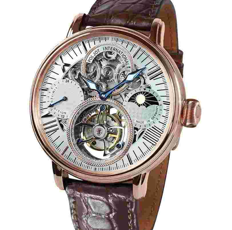 Poljot International Tourbillon Osem Limited Edition New Official dealer Warranty Made in Germany
