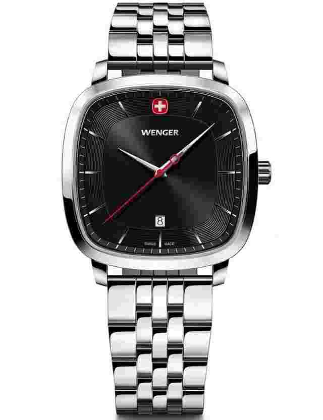 Wenger 01.1921.102 Herrenuhr Vintage Classic 37mm 5ATM