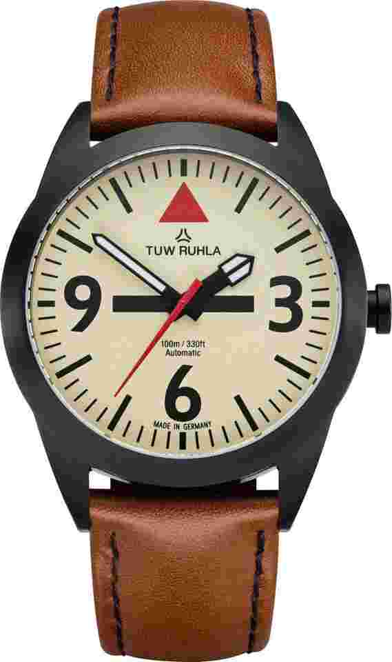 TUW Ruhla Aviator 10543-162614 Herren Automatikuhr Sehr gut ablesbar 