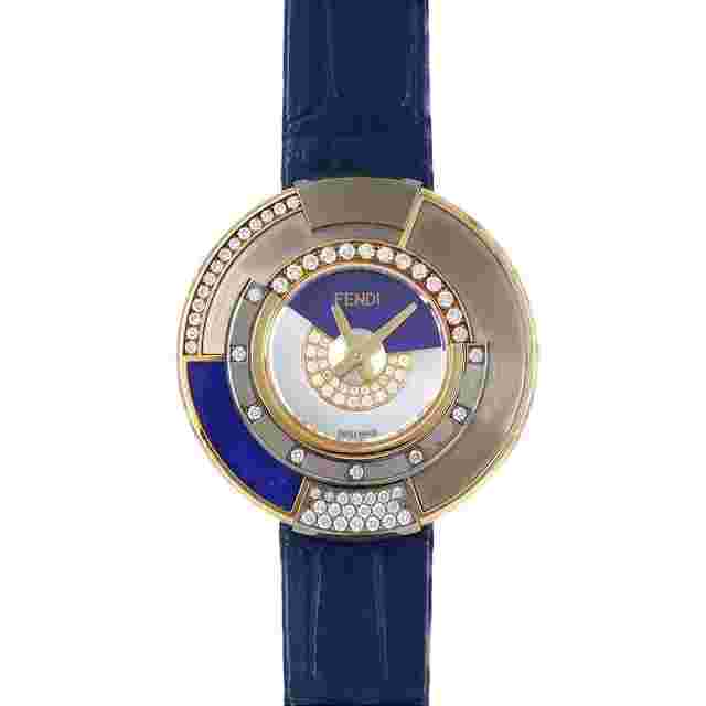 Fendi [Unserviced - Value Price] Fendi Polychromia YG 50300S YG Quartz