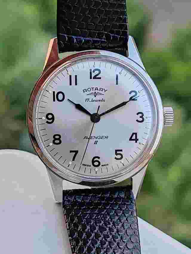 Rotary Avenger II Manual winding 1960s - Vintage - Rare